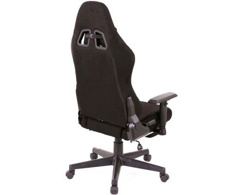 Крісло ігрове Аклас Герць RL Чорний (Чорний оксамит) (00160347)