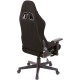 Крісло ігрове Аклас Герць RL Чорний (Чорний оксамит) (00160347)