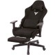 Крісло ігрове Аклас Герць RL Чорний (Чорний оксамит) (00160347)