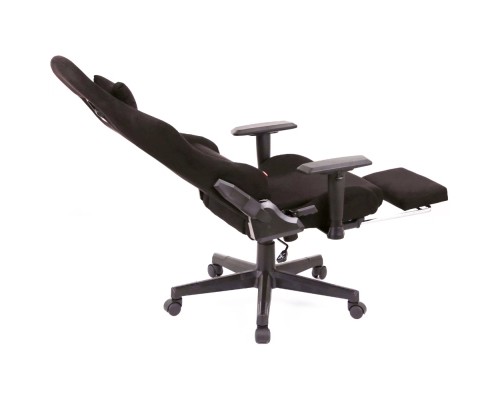 Крісло ігрове Аклас Герць RL Чорний (Чорний оксамит) (00160347)