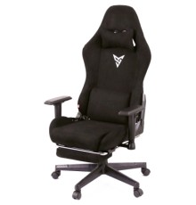 Крісло ігрове Аклас Герць RL Чорний (Чорний оксамит) (00160347)