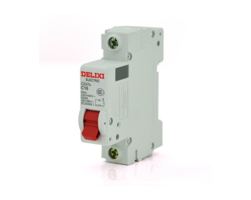 Автоматичний вимикач Delixi 1P/16A, 230/400V (DZ47S)
