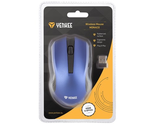 Мишка YENKEE YMS 2015BE Monaco Wireless Blue (45010826)