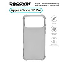 Чохол до мобільного телефона BeCover Anti-Shock Apple iPhone 17 Pro Grey (713798)