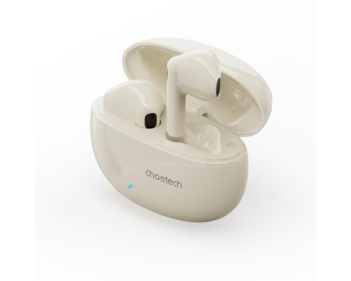 Навушники Choetech TWS Oval Beige (BH-T24-SK)