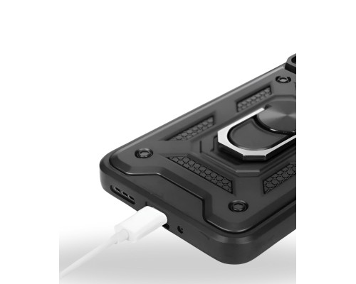 Чохол до мобільного телефона BeCover Military Samsung Galaxy S25 Edge SM-S937 Black (714570)