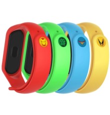 Ремінець до фітнес браслета Armorstandart комплект 4шт Xiaomi Mi Band 7/6/5 Superhero Edition (ARM77059)