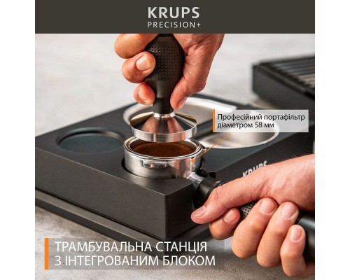 Ріжкова кавоварка еспресо Krups XP804T10