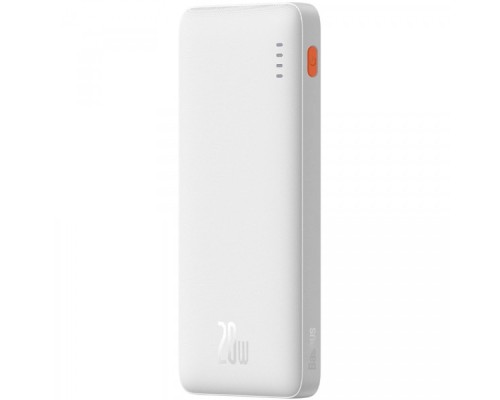 Батарея універсальна Baseus 10000mAh Airpow 20W, PD, QC, White (PPQD090002)