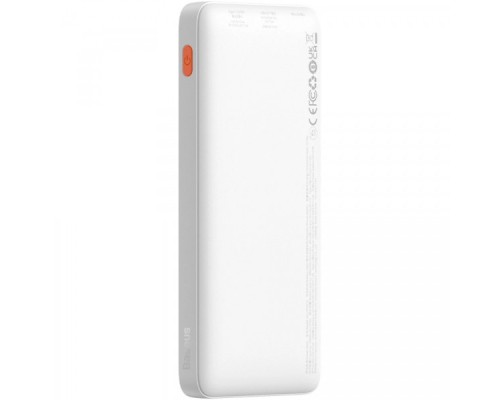 Батарея універсальна Baseus 10000mAh Airpow 20W, PD, QC, White (PPQD090002)