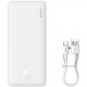 Батарея універсальна Baseus 10000mAh Airpow 20W, PD, QC, White (PPQD090002)