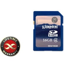Карта пам'яті Kingston 16Gb SDHC class 4 (SD4/16GB)