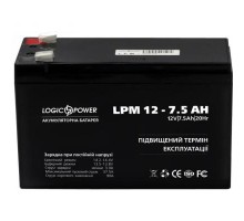 Батарея до ДБЖ LogicPower LPM 12В 7.5 Ач (3864) 