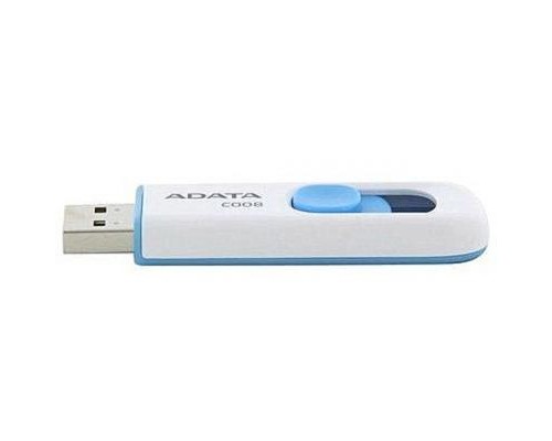 USB флеш накопичувач ADATA 32GB C008 White USB 2.0 (AC008-32G-RWE) 