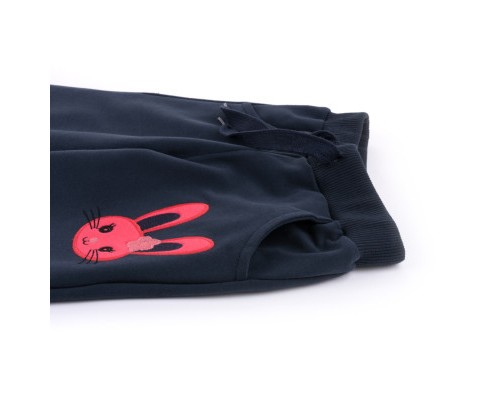 Спортивний костюм дитячий Breeze на блискавці з зайчиком (9617-92G-coral)