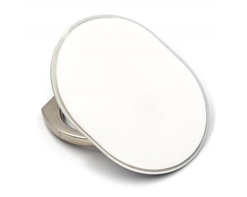 Тримач для смартфонів PowerPlant с кольцом, серебристый (CA910304)