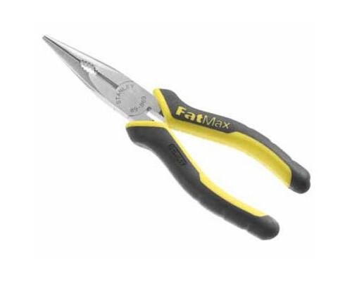 Плоскогубці Stanley FatMax удлин. полукругл. губки L=200мм. (0-89-870)
