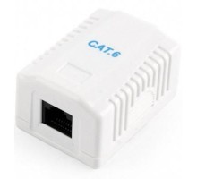 Комп'ютерна розетка Cablexpert RJ45x1 UTP cat.6 (NCAC-1U6-01)