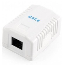 Комп'ютерна розетка Cablexpert RJ45x1 UTP cat.6 (NCAC-1U6-01)