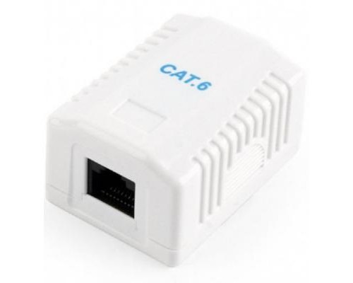 Комп'ютерна розетка Cablexpert RJ45x1 UTP cat.6 (NCAC-1U6-01)