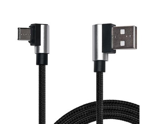Дата кабель USB 2.0 AM to Type-C 1.0m Premium black REAL-EL (EL123500032)
