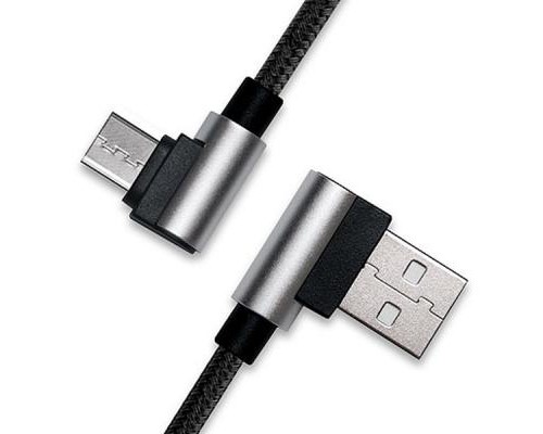 Дата кабель USB 2.0 AM to Type-C 1.0m Premium black REAL-EL (EL123500032)