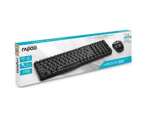 Комплект Rapoo X1800S Black