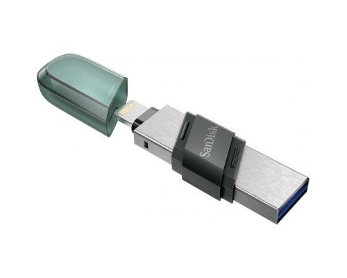 USB флеш накопичувач SanDisk 64GB iXpand USB 3.1 /Lightning (SDIX90N-064G-GN6NN)