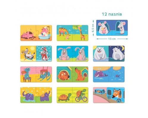 Пазл DoDo Протилежності (300151)