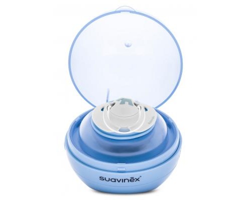 Стерилізатор Suavinex портативний для пустушок синій (400817)