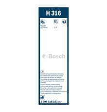 Щітка склоочисника Bosch 3 397 015 103