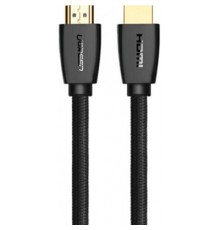 Кабель мультимедійний HDMI to HDMI 1.0m HD118 Nylon Braid (Black) Ugreen (40408)