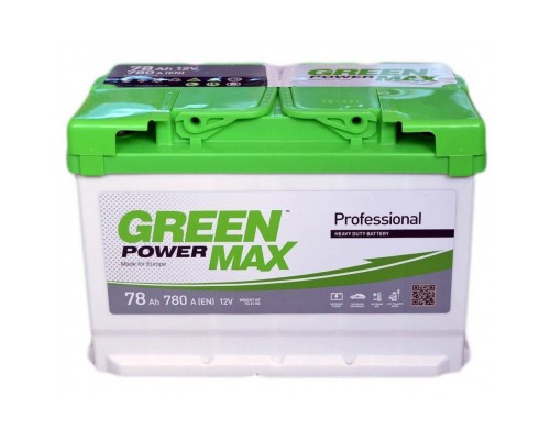Акумулятор автомобільний GREEN POWER MAX 78Ah (000026093)