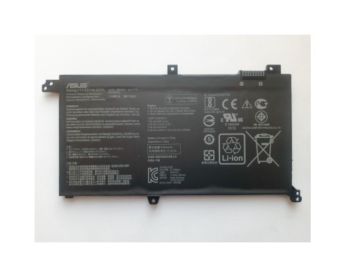 Акумулятор до ноутбука ASUS VivoBook S430 B31N1732, 3653mAh (42Wh), 3cell, 11.52V, Li-io (A47635) 