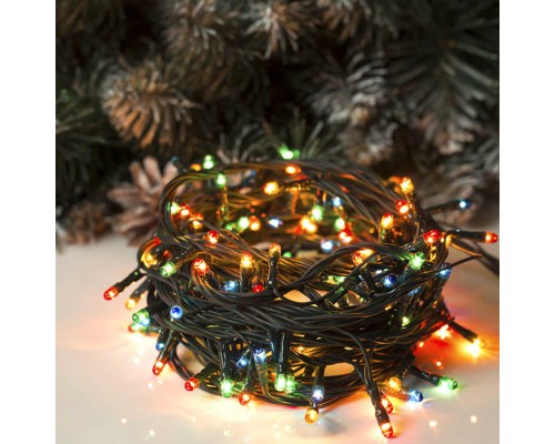 Гірлянда ColorWay LED 50 5 м 8 функцій кольорова 220V (CW-G-50L5VMC)