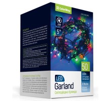 Гірлянда ColorWay LED 50 5 м 8 функцій кольорова 220V (CW-G-50L5VMC)