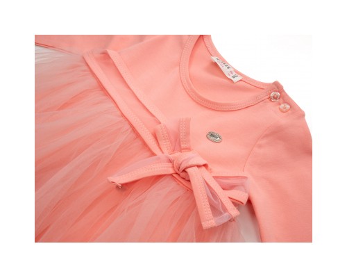 Плаття дитяче Breeze з фатиновою спідницею (12302-86G-peach)