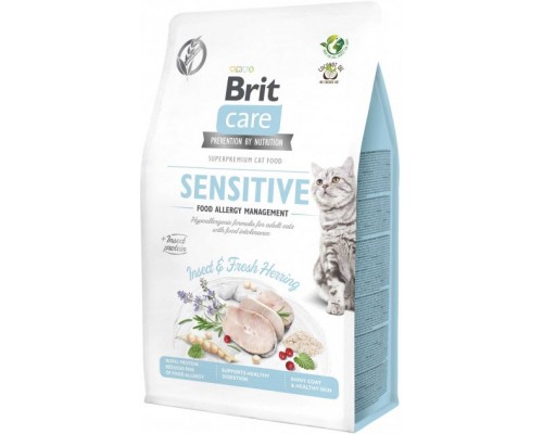 Сухий корм для кішок Brit Care Cat GF Insect 400 г (8595602554201)