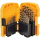 Набір свердл DeWALT по металу EXTREME INDUSTRIAL COBALT,HSS- Co, d=1-13 мм, 29 ш (DT4957)