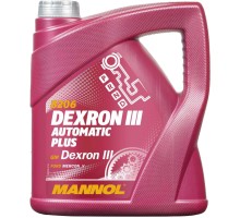Трансмісійна олива Mannol DEXRON III AUTOMATIC PLUS 4л (MN8206-4)