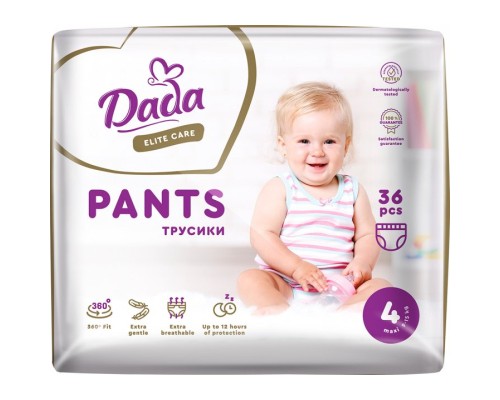 Підгузки Dada Elite Care 4 Maxiт (9-15 кг) 36 шт (4820174980733)
