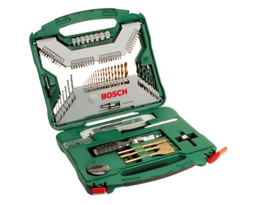 Набір свердл і біт Bosch X-LINE-100 TITANIUM, 100ед. (2.607.019.330)