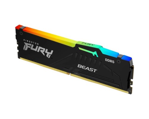 Модуль пам'яті для комп'ютера DDR5 16GB 5600 MHz Beast RGB AM5 Black Kingston Fury (ex.HyperX) (KF556C36BBEA-16) Модуль пам'яті для комп'ютера DDR5 16GB 5600 MHz Beast RGB AM5 Black Kingston Fury (ex.HyperX) (KF556C36BBEA-16)