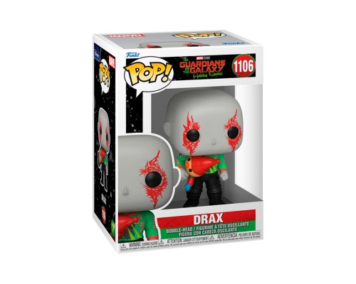 Фігурка для геймерів Funko Pop серії Вартові галактики: Holiday Special – Дракс (64330)