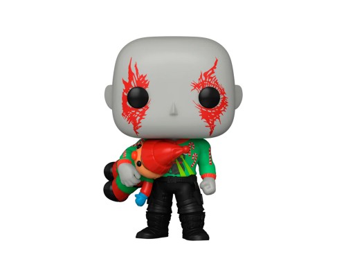 Фігурка для геймерів Funko Pop серії Вартові галактики: Holiday Special – Дракс (64330)