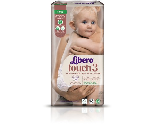 Підгузки Libero Touch Pants Розмір 3 (5-9 кг) 36 шт (7322541739472)