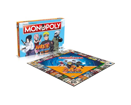 Настільна гра Winning Moves Naruto Monopoly (WM00167-EN1-6)