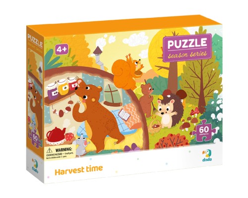 Пазл DoDo Прибирання в лісі, 60 елементів (300413)