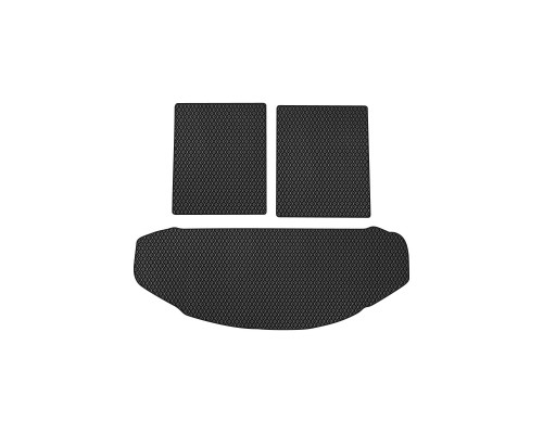 Килимок в багажник EVAtech Mazda CX-9 (TC) (6 seats) 2016+ 2 поколі (MZ12355BE3RBB)