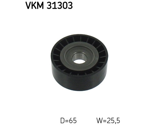 Ролик натягувача ременя SKF VKM 31303
